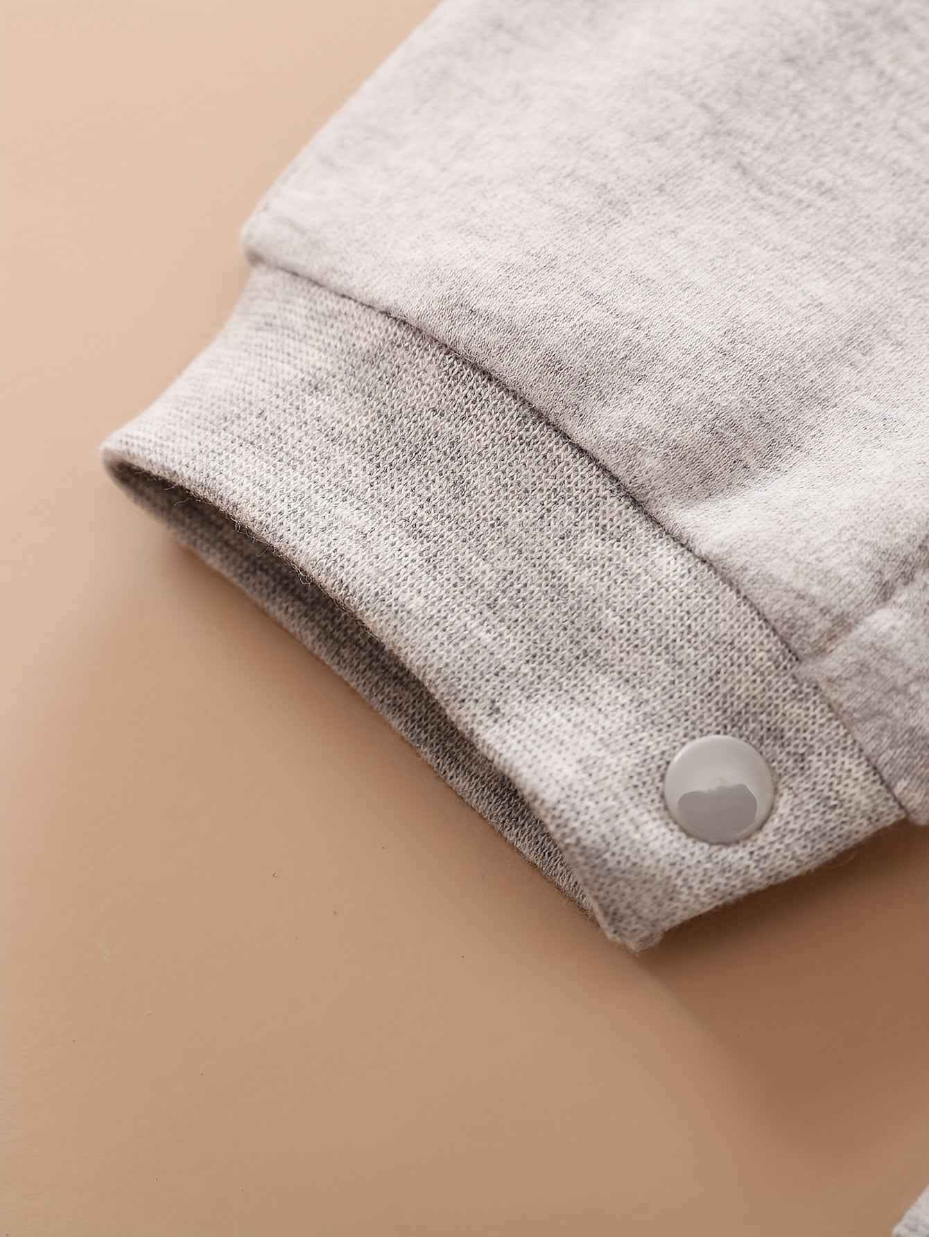 Cotton Bow Tie Gentleman Boy Classic Long Sleeve Spring And Autumn Baby Bodysuit