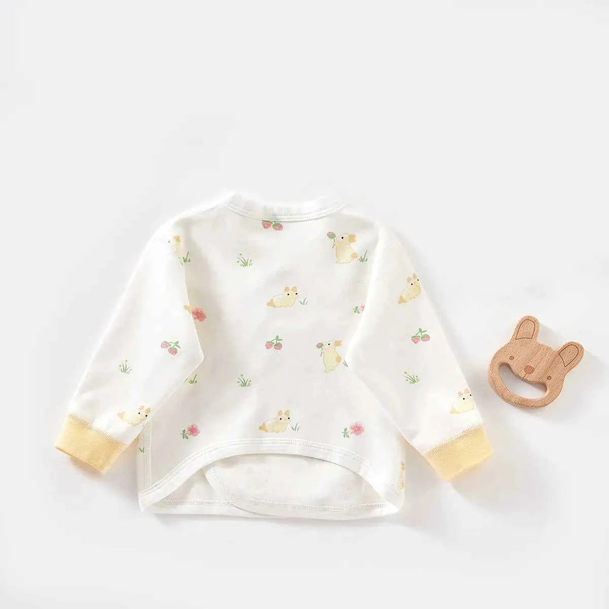 Ultra-Thin Cotton Tops for Newborns (0-1 Years)