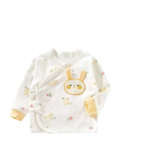 Ultra-Thin Cotton Tops for Newborns (0-1 Years)
