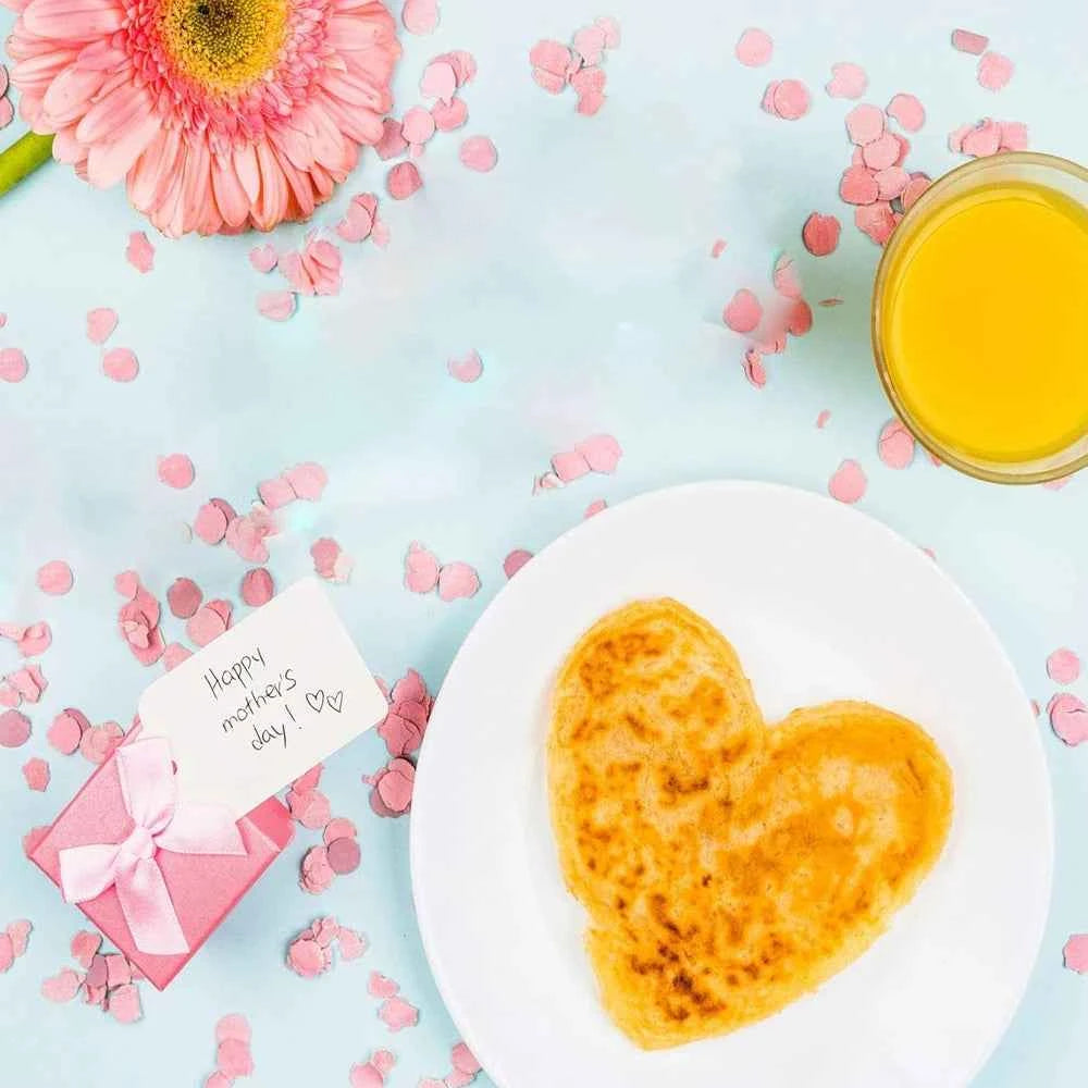 Non-Stick Heart-Shaped Cake Mold Tray Detachable Bottom Aluminum Baking Pan DIY for Holidays Valentine's Day Cake Decoration